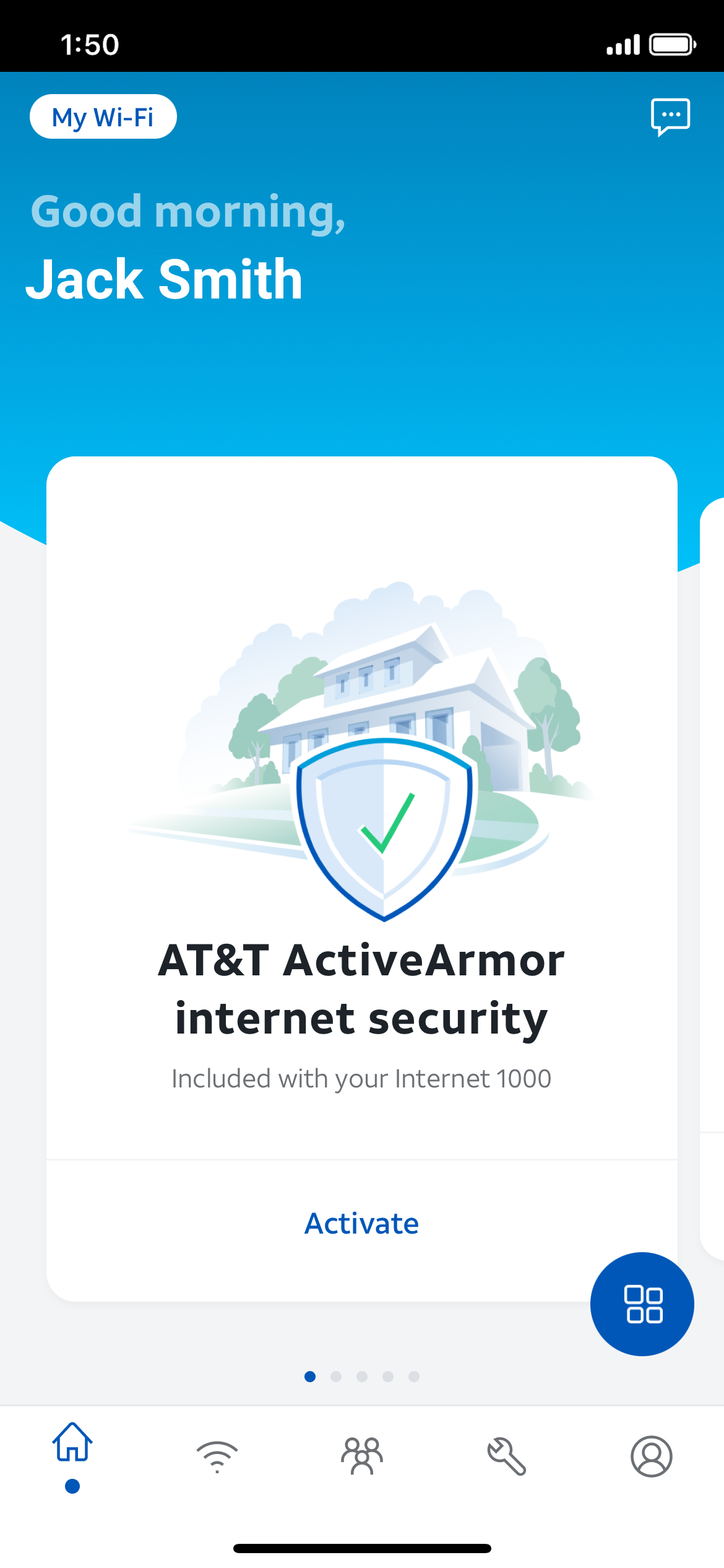En la aplicación Settings, toca Apps.