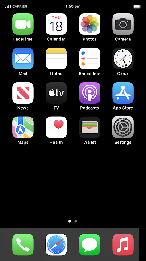 From the Settings app, scroll to and tap Apps.