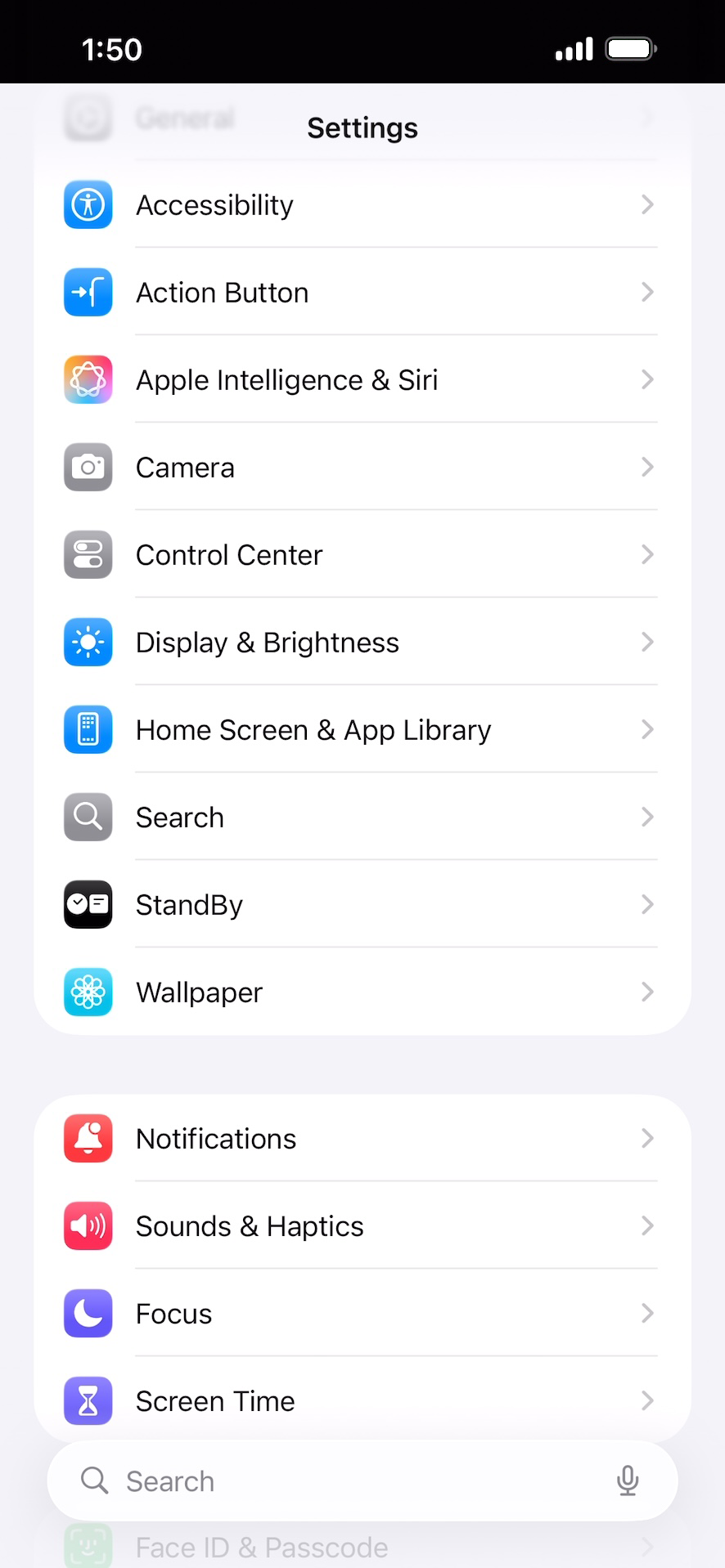 Change default settings on your iPhone.