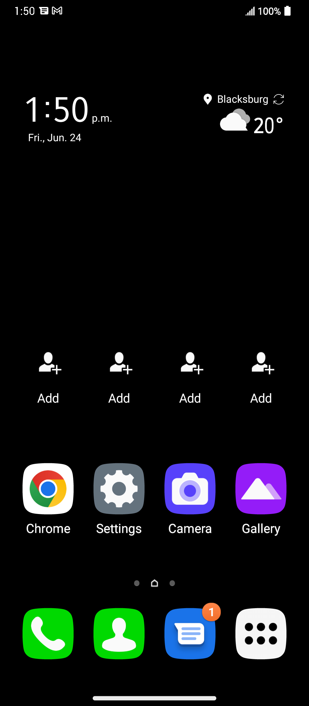LG Velvet - Ingresar y borrar el panel de notificaciones - AT&T