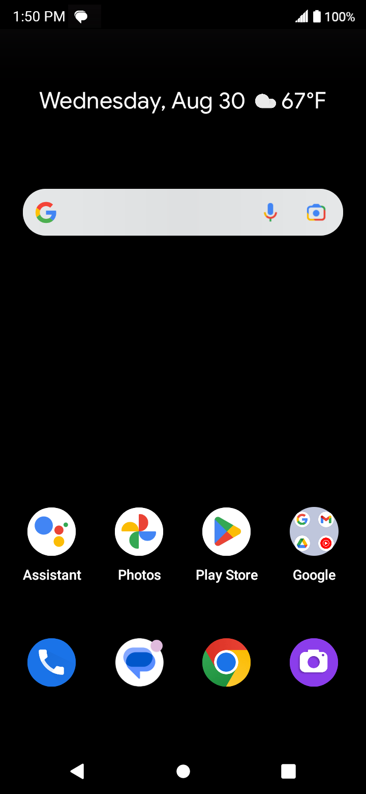 From the Settings app, scroll to and tap Apps.