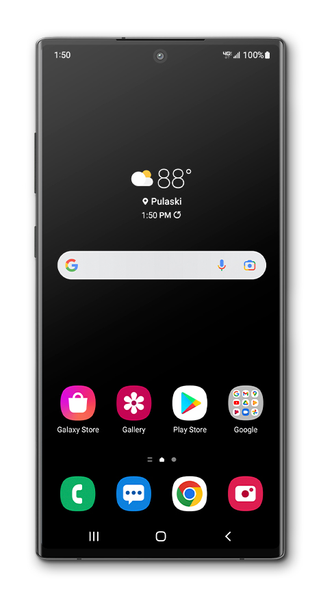 From the Settings app, scroll to and tap Apps.