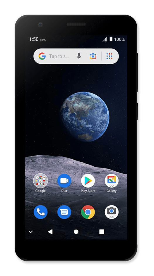 Getting to know the front of your device