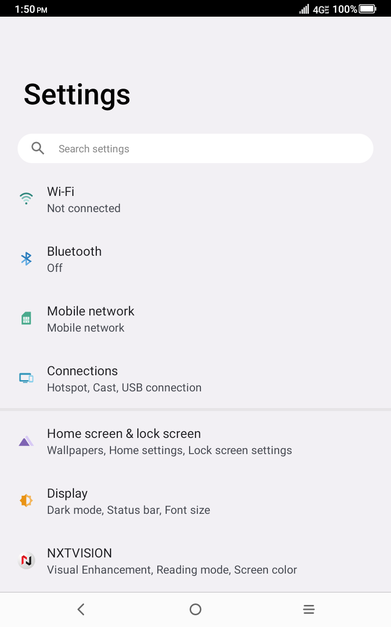 From the Settings app, scroll to and tap Apps.