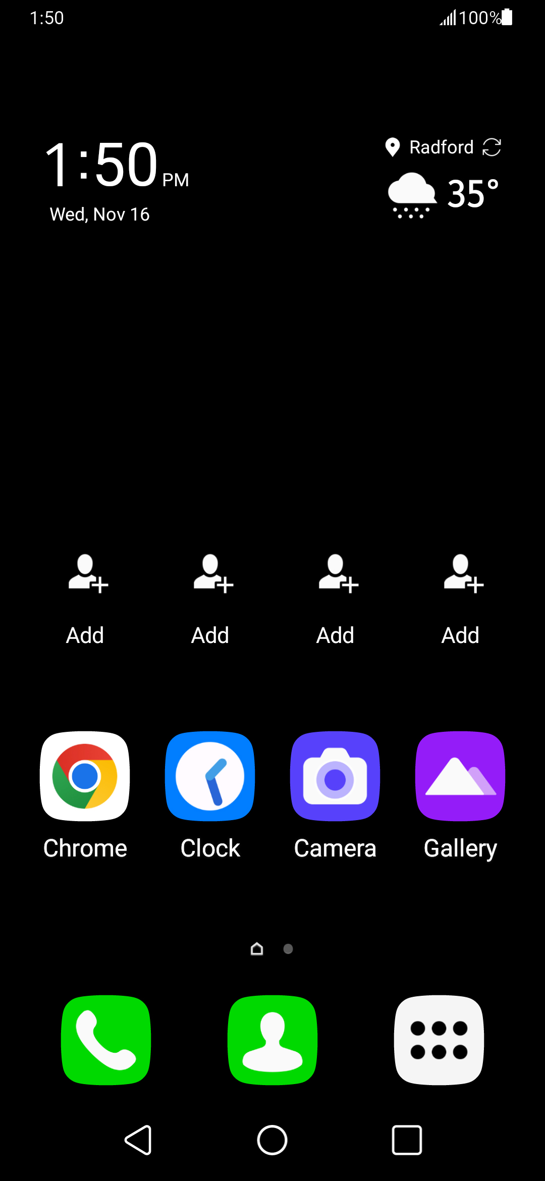 En la aplicación Settings, toca Apps.