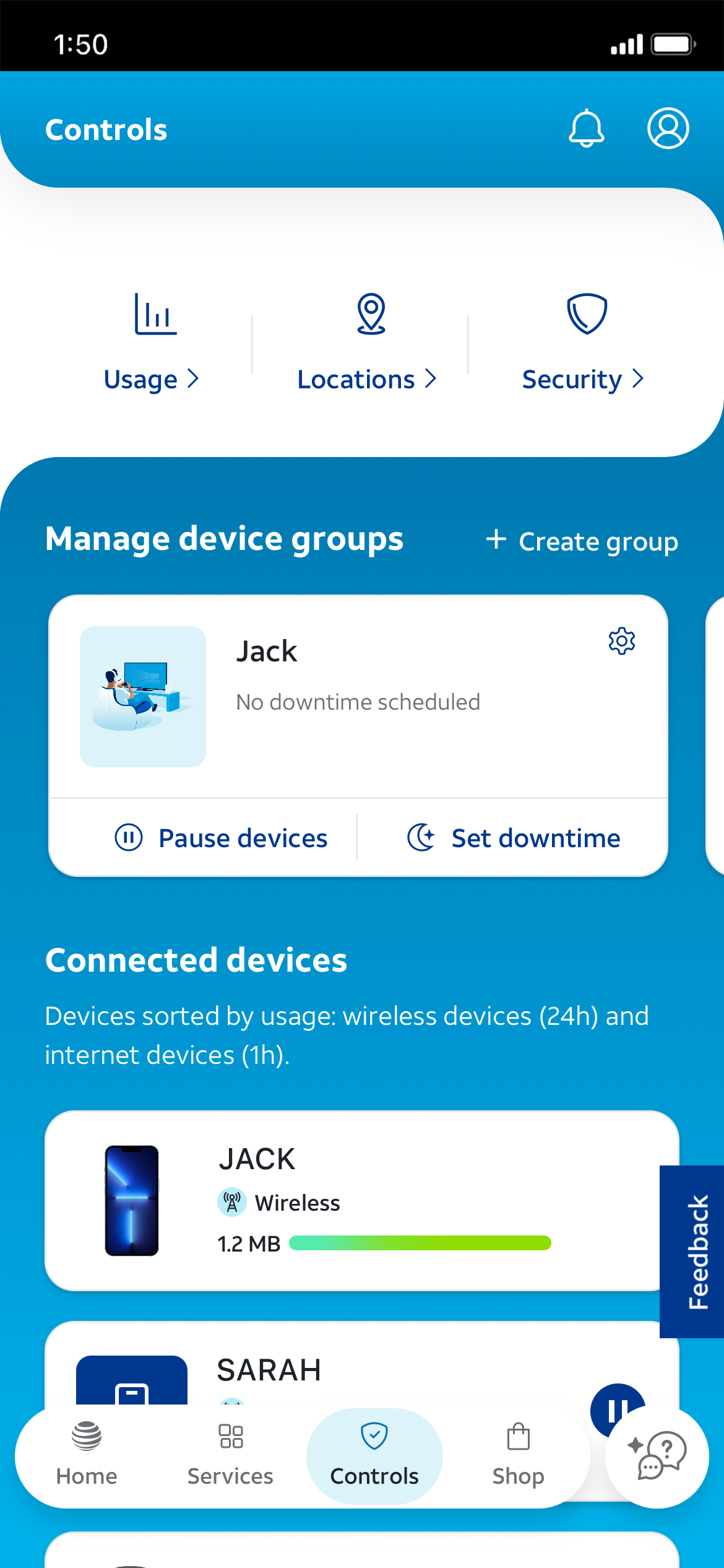 From the Settings app, scroll to and tap Apps.