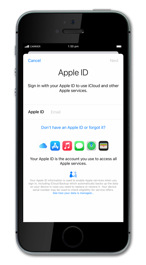 From the Settings app, scroll to and tap Apps.