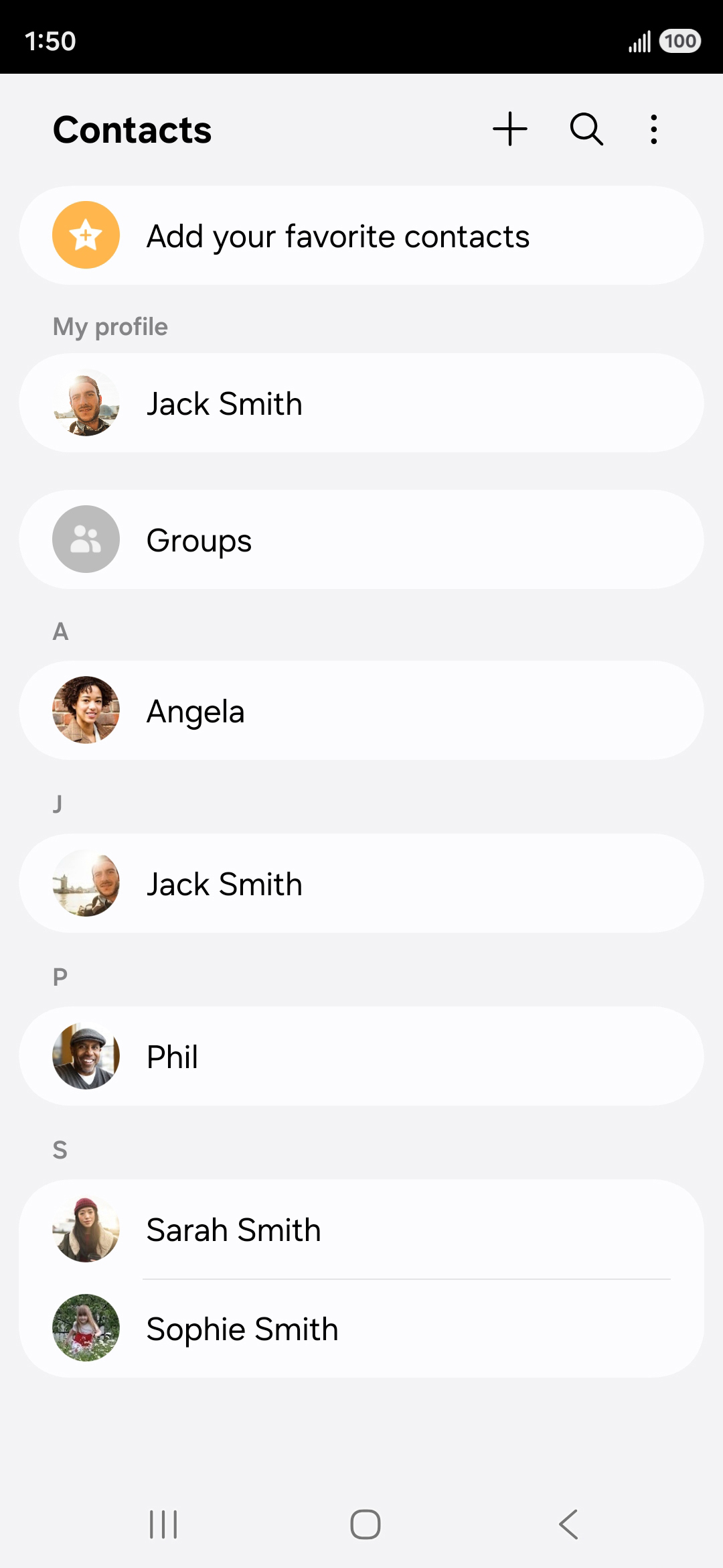 En la aplicación Settings, toca Apps.