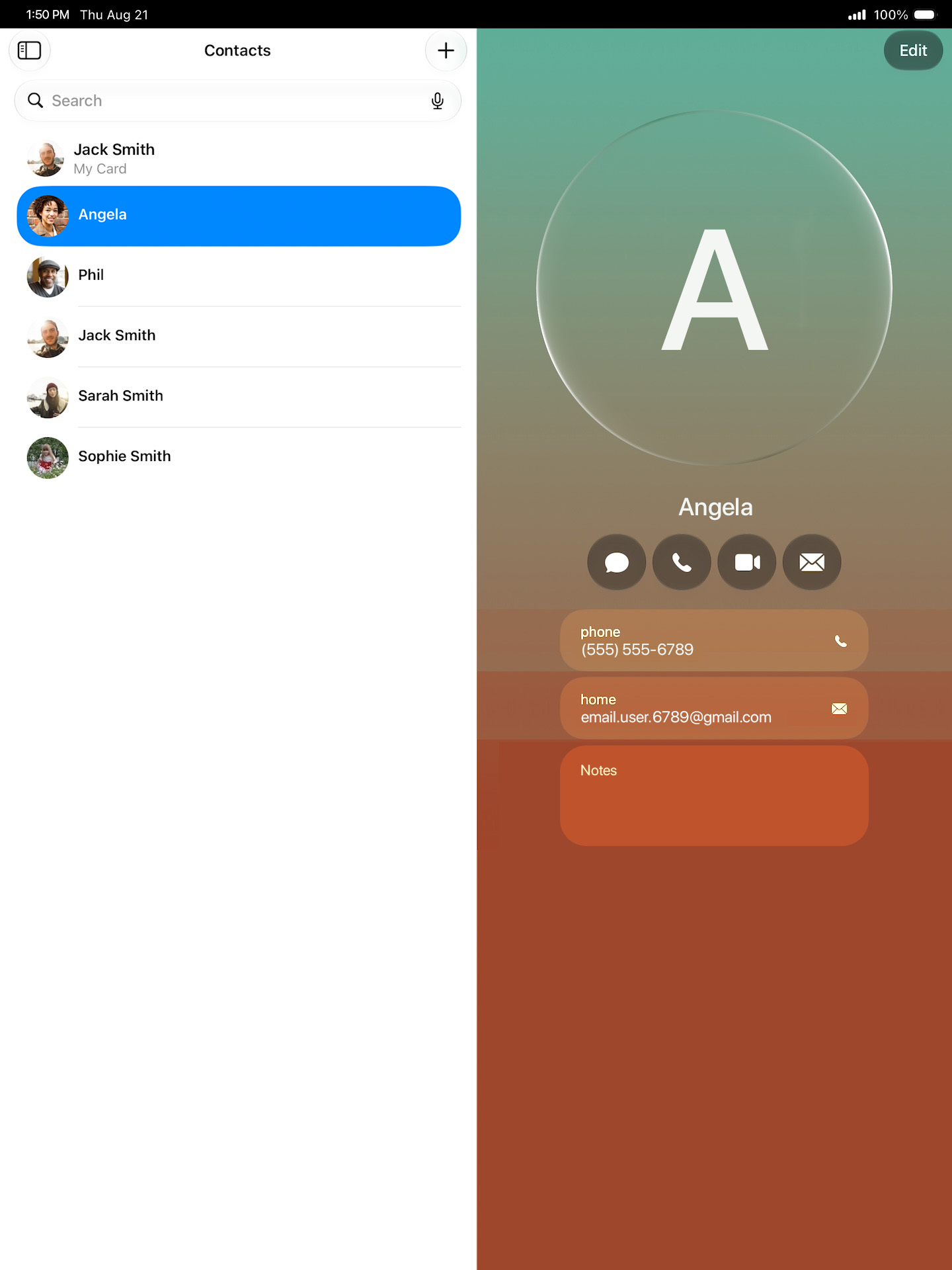 En la aplicación Settings, toca Apps.