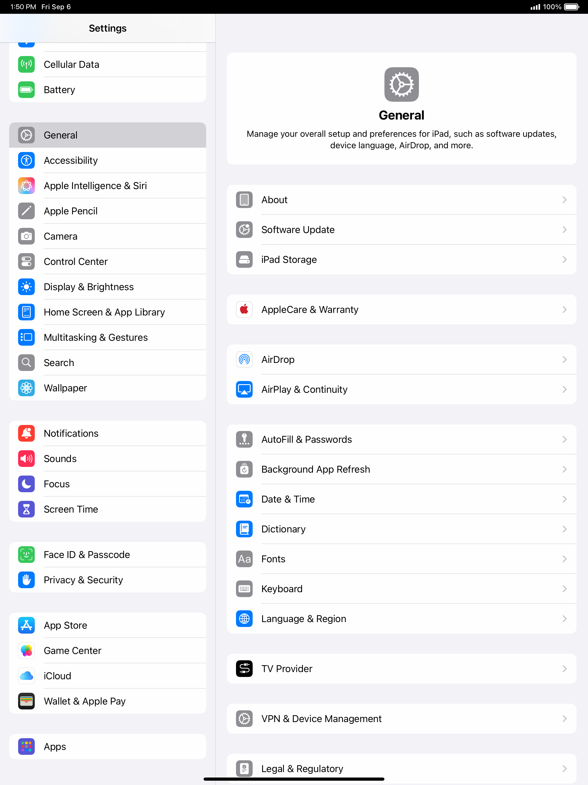 From the Settings app, scroll to and tap Apps.