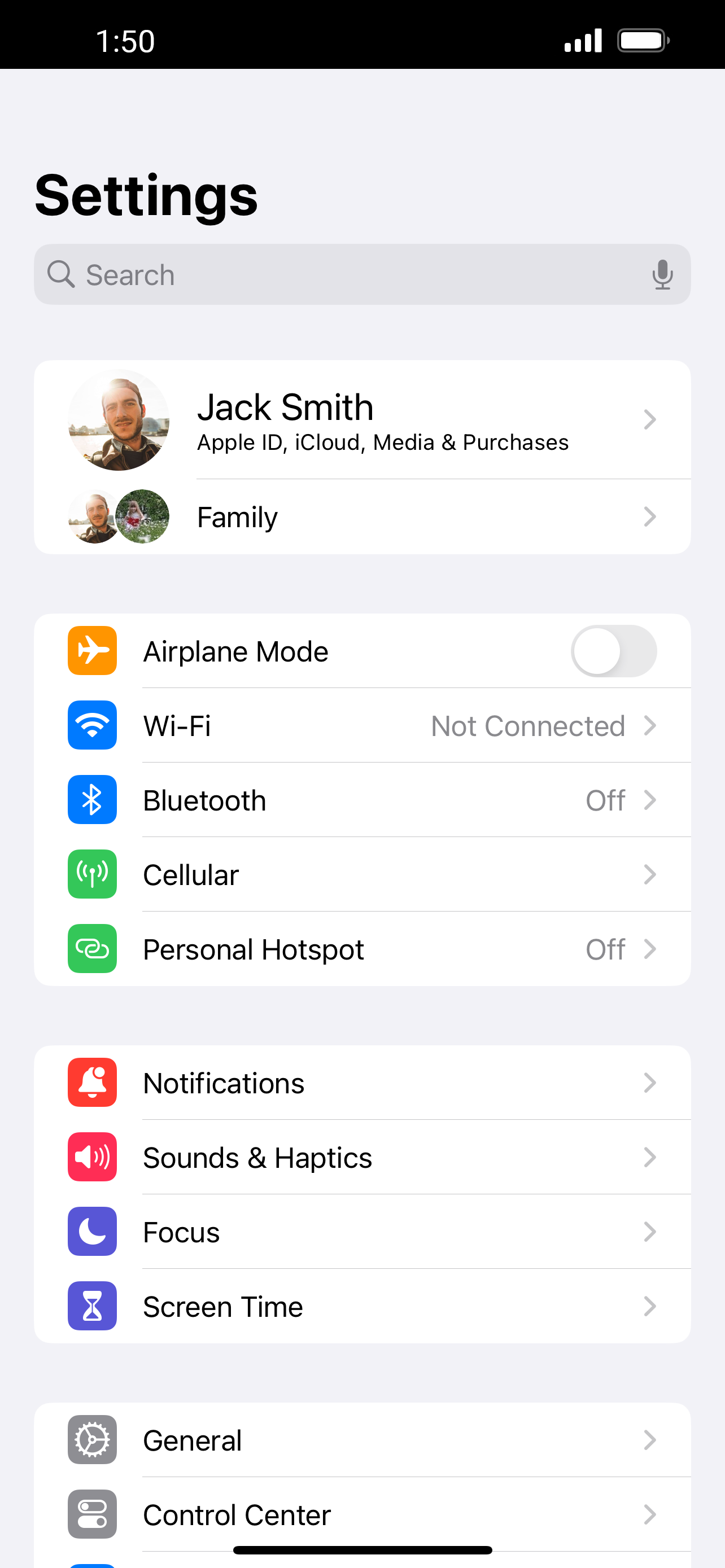 From the Settings app, scroll to and tap Apps.