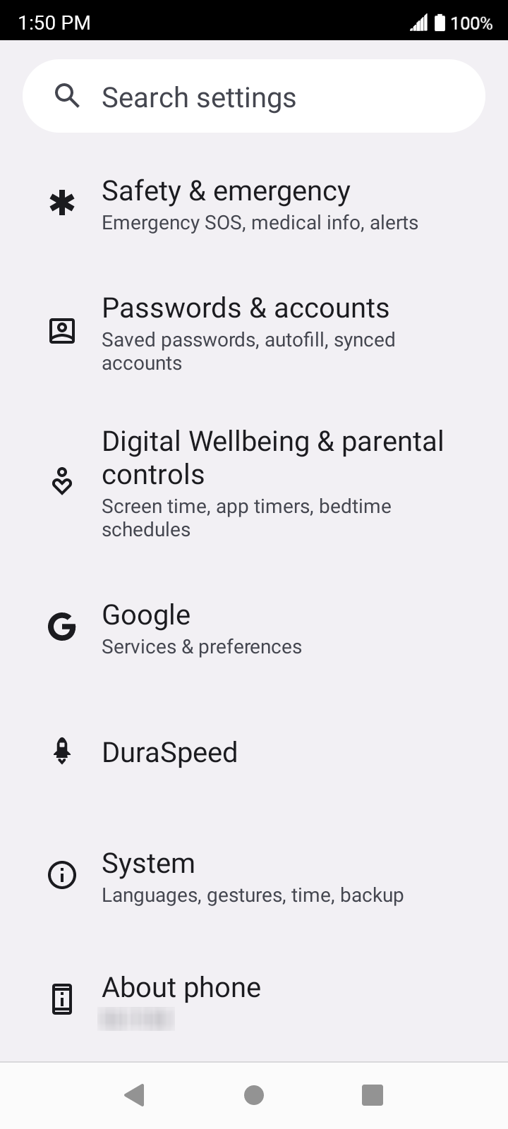 From the Settings app, scroll to and tap Apps.