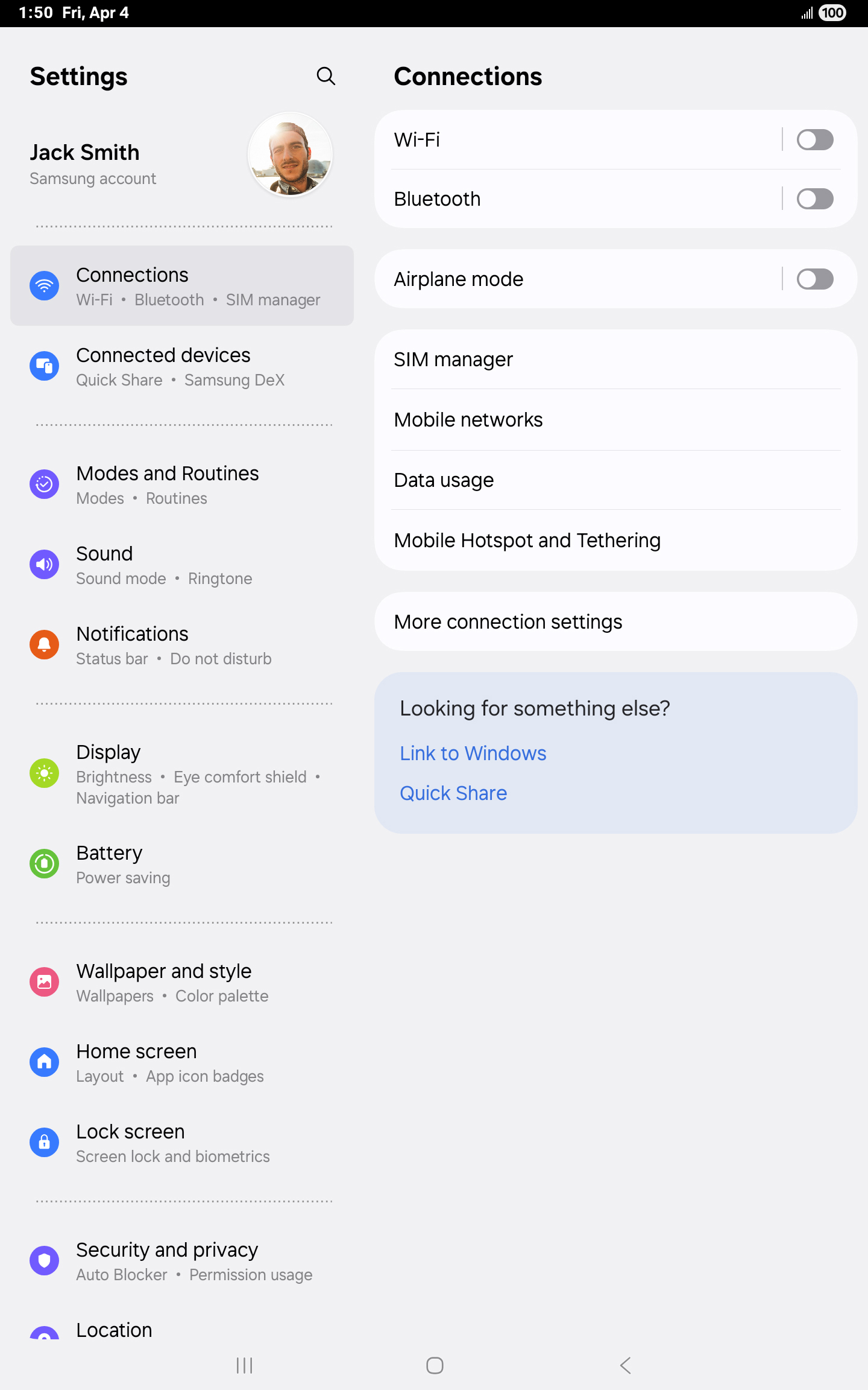 From the Settings app, scroll to and tap Apps.