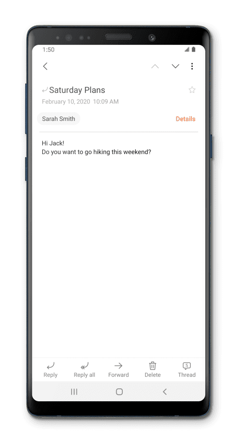 From the Settings app, scroll to and tap Apps.