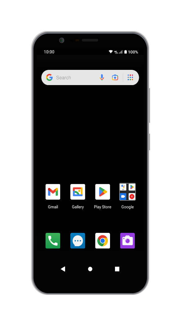 Getting to know the front of your device