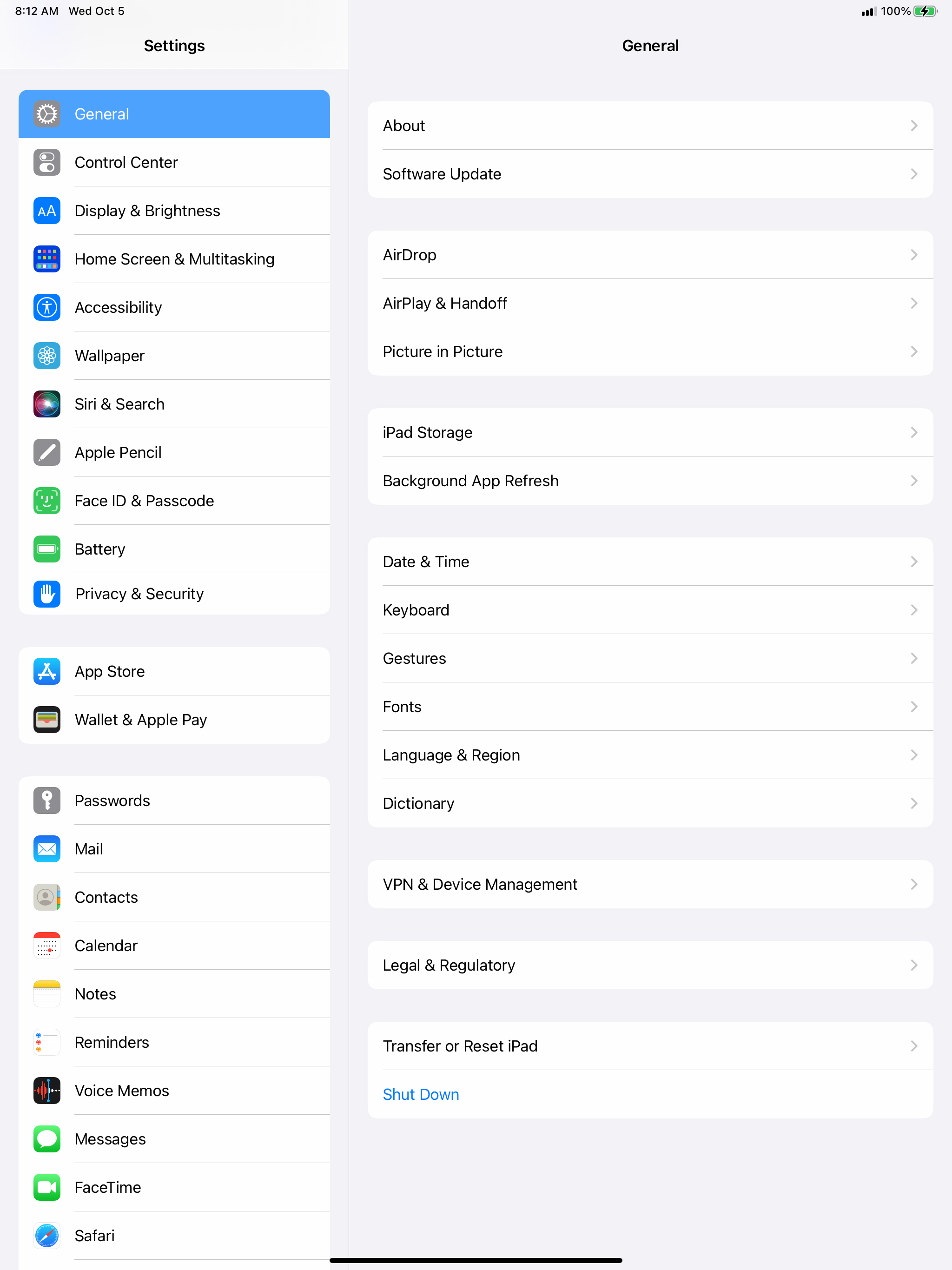 From the Settings app, scroll to and tap Apps.