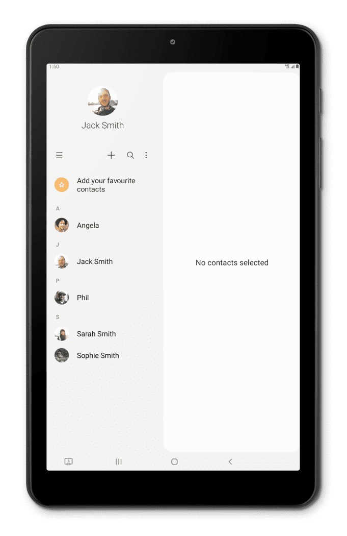 From the Settings app, scroll to and tap Apps.