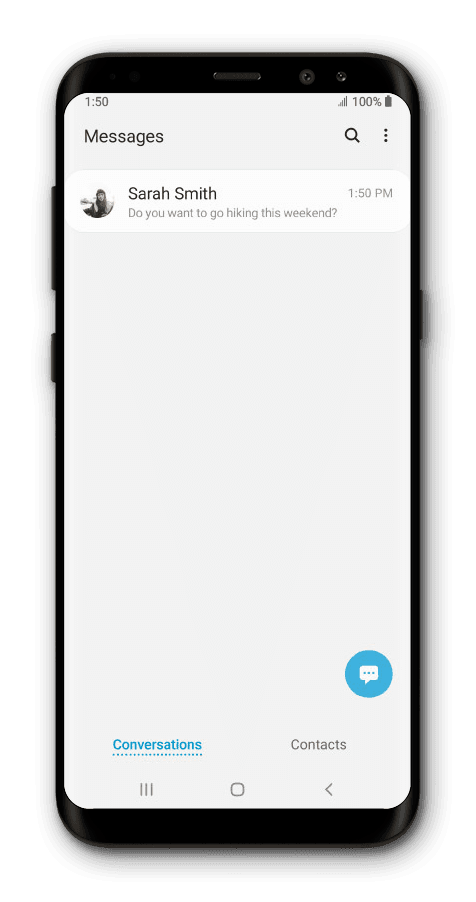 En la aplicación Settings, toca Apps.