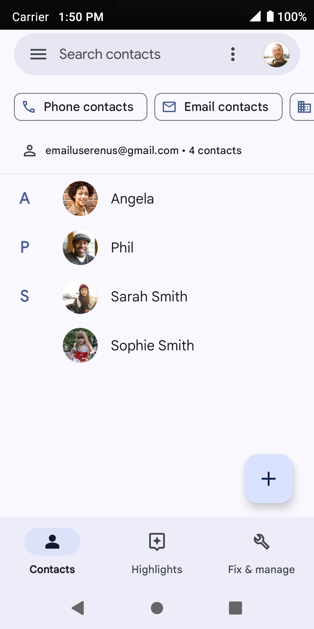 En la aplicación Settings, toca Apps.