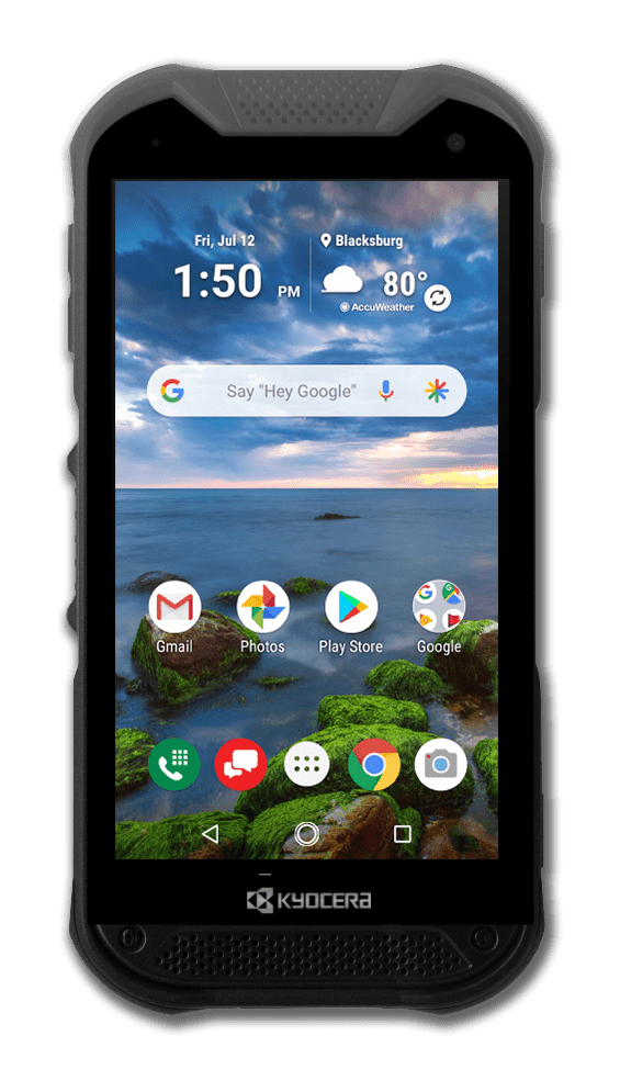 Getting to know the front of your device