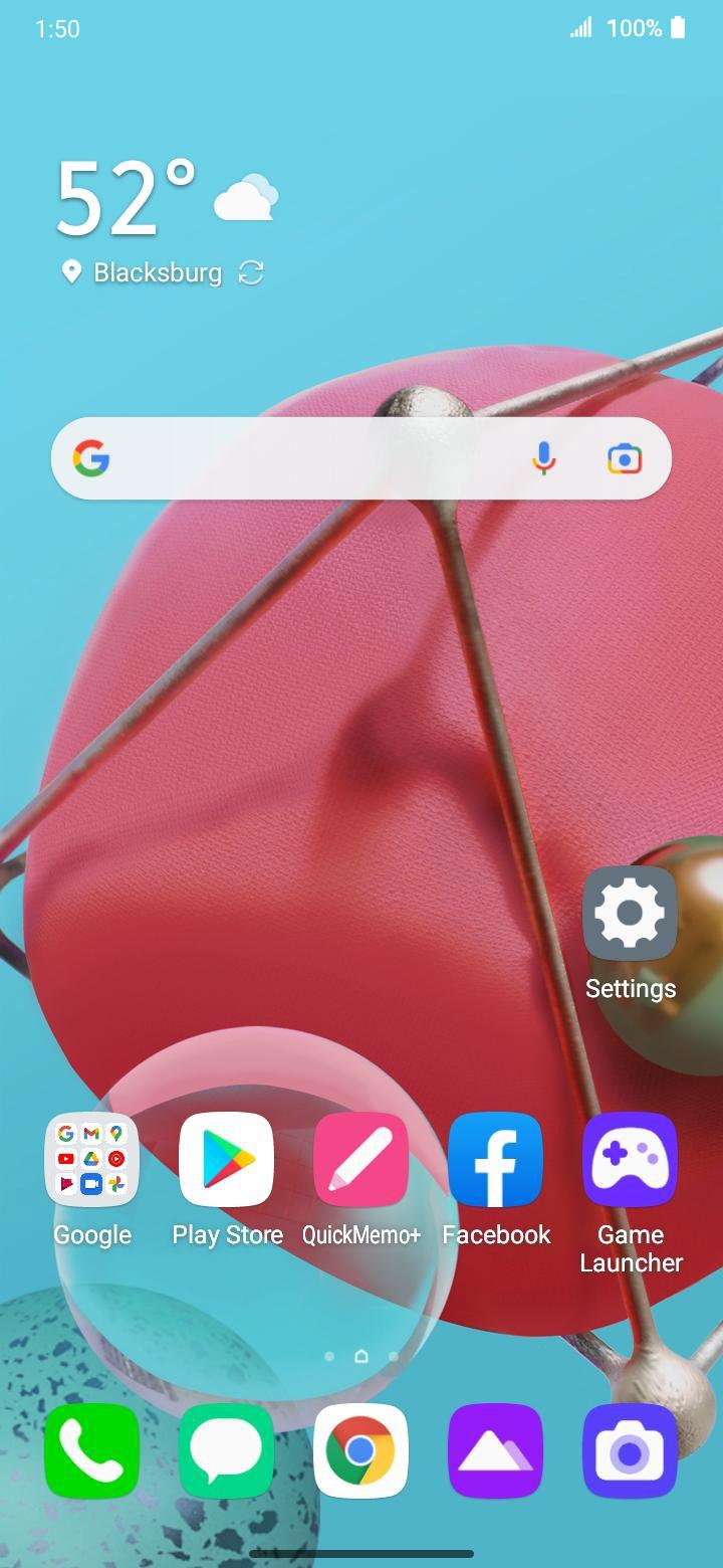 From the Settings app, scroll to and tap Apps.