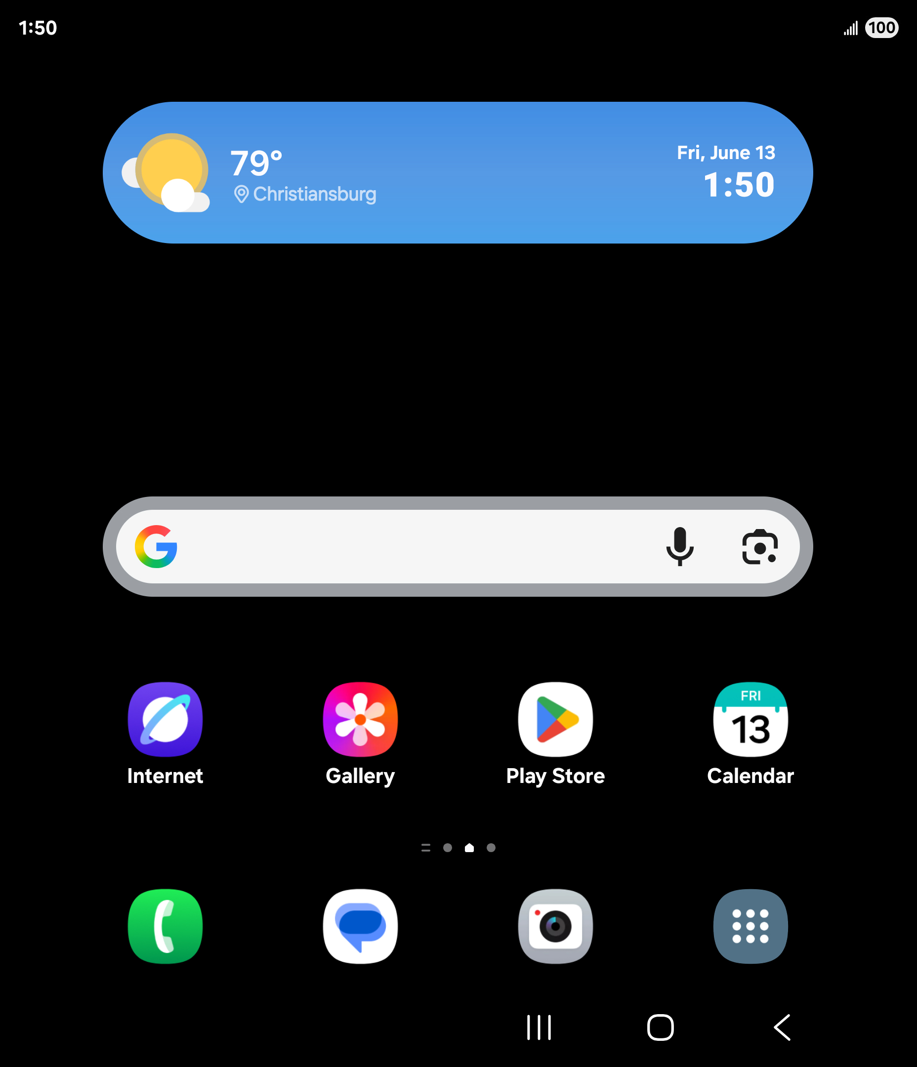 From the Settings app, scroll to and tap Apps.
