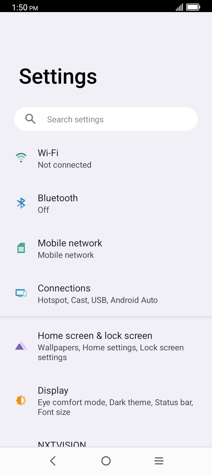 From the Settings app, scroll to and tap Apps.