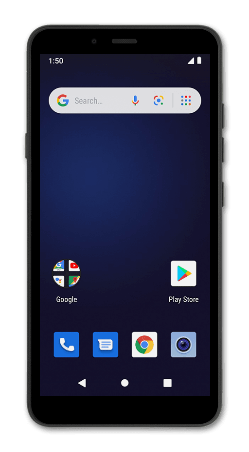 Getting to know the front of your device