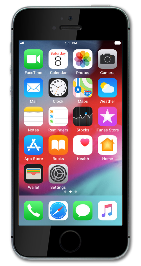 From the Settings app, scroll to and tap Apps.