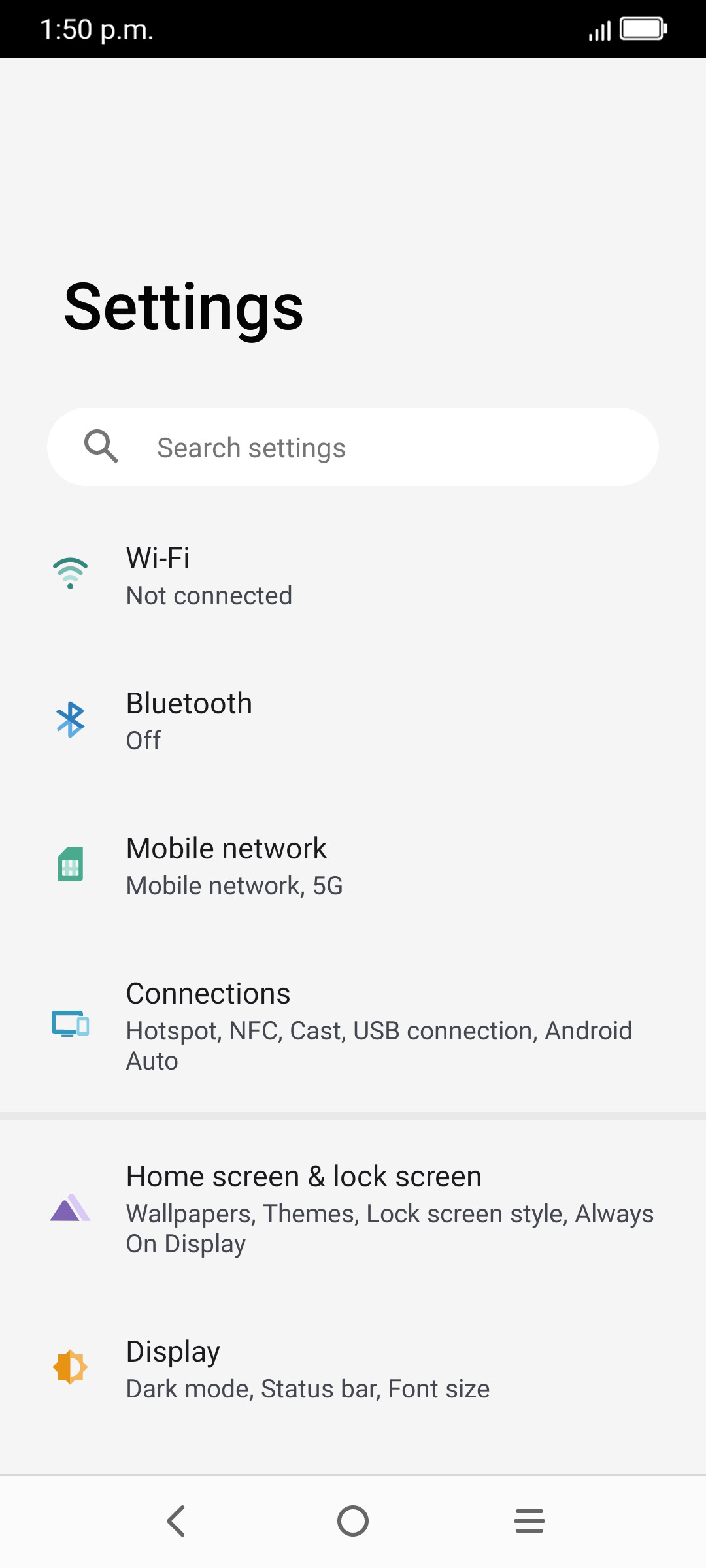 From the Settings app, scroll to and tap Apps.
