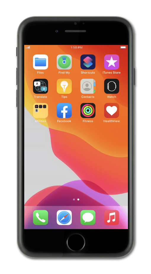 From the Settings app, scroll to and tap Apps.