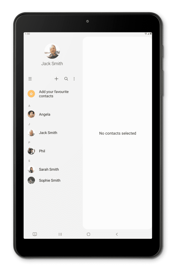 From the Settings app, scroll to and tap Apps.