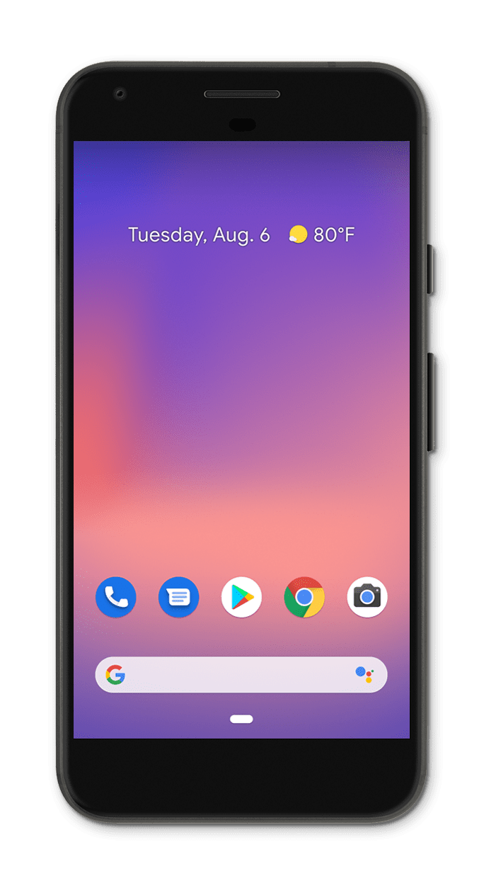 Getting to know the front of your device