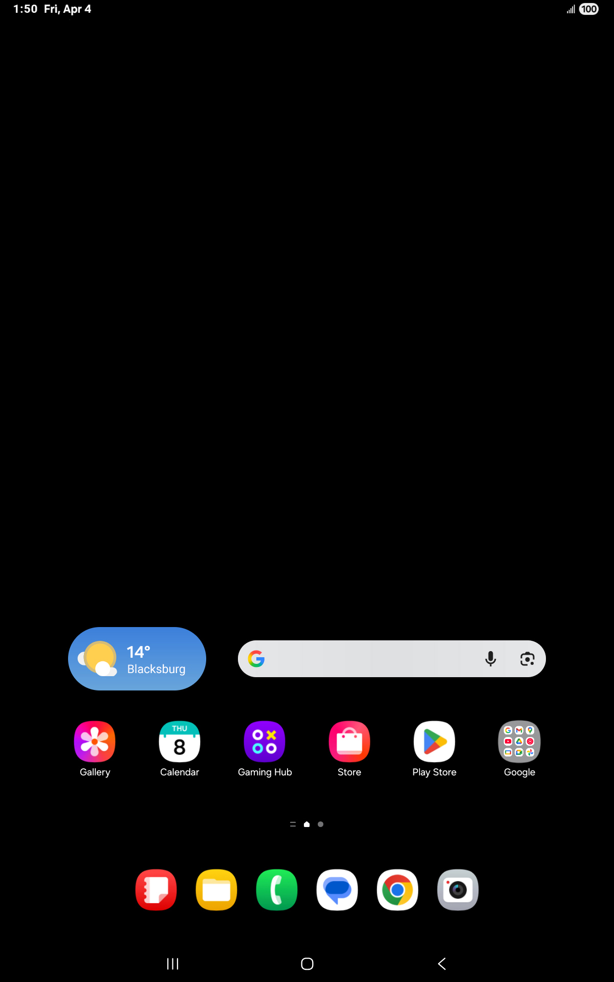 From the Settings app, scroll to and tap Apps.