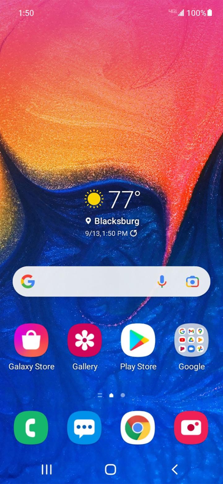 From the Settings app, scroll to and tap Apps.