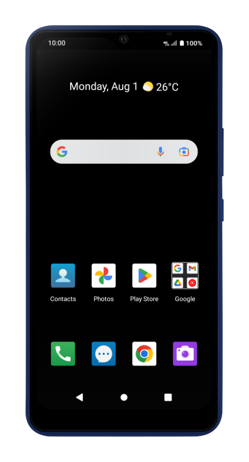 From the Settings app, scroll to and tap Apps.