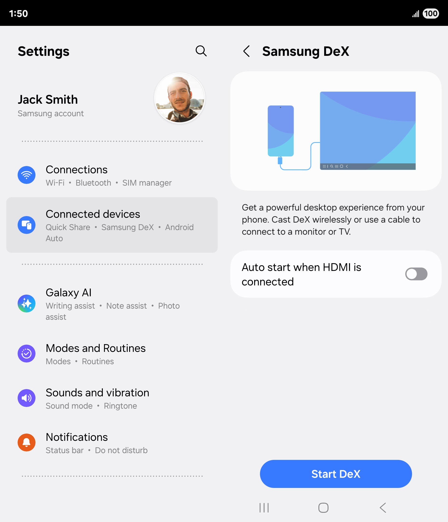 From the Settings app, scroll to and tap Apps.