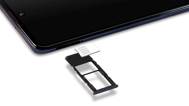 Samsung Galaxy A51 - Inserting and removing the nano SIM card - AT&T