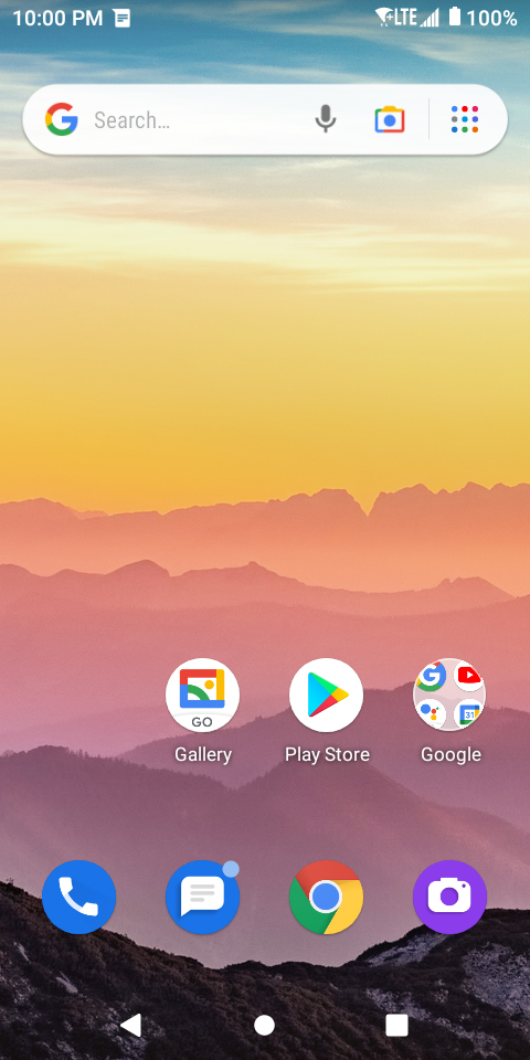 From the Settings app, scroll to and tap Apps.