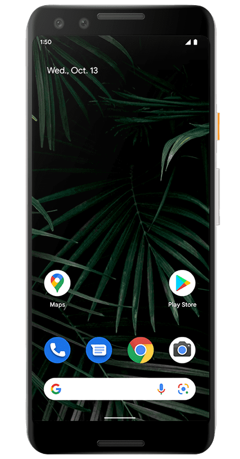 Getting to know the front of your device
