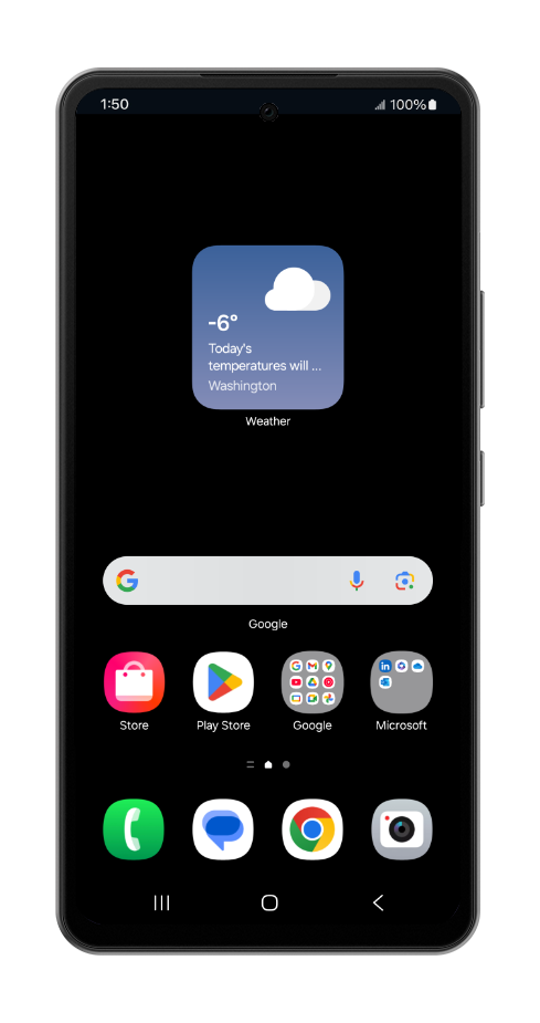 From the Settings app, scroll to and tap Apps.