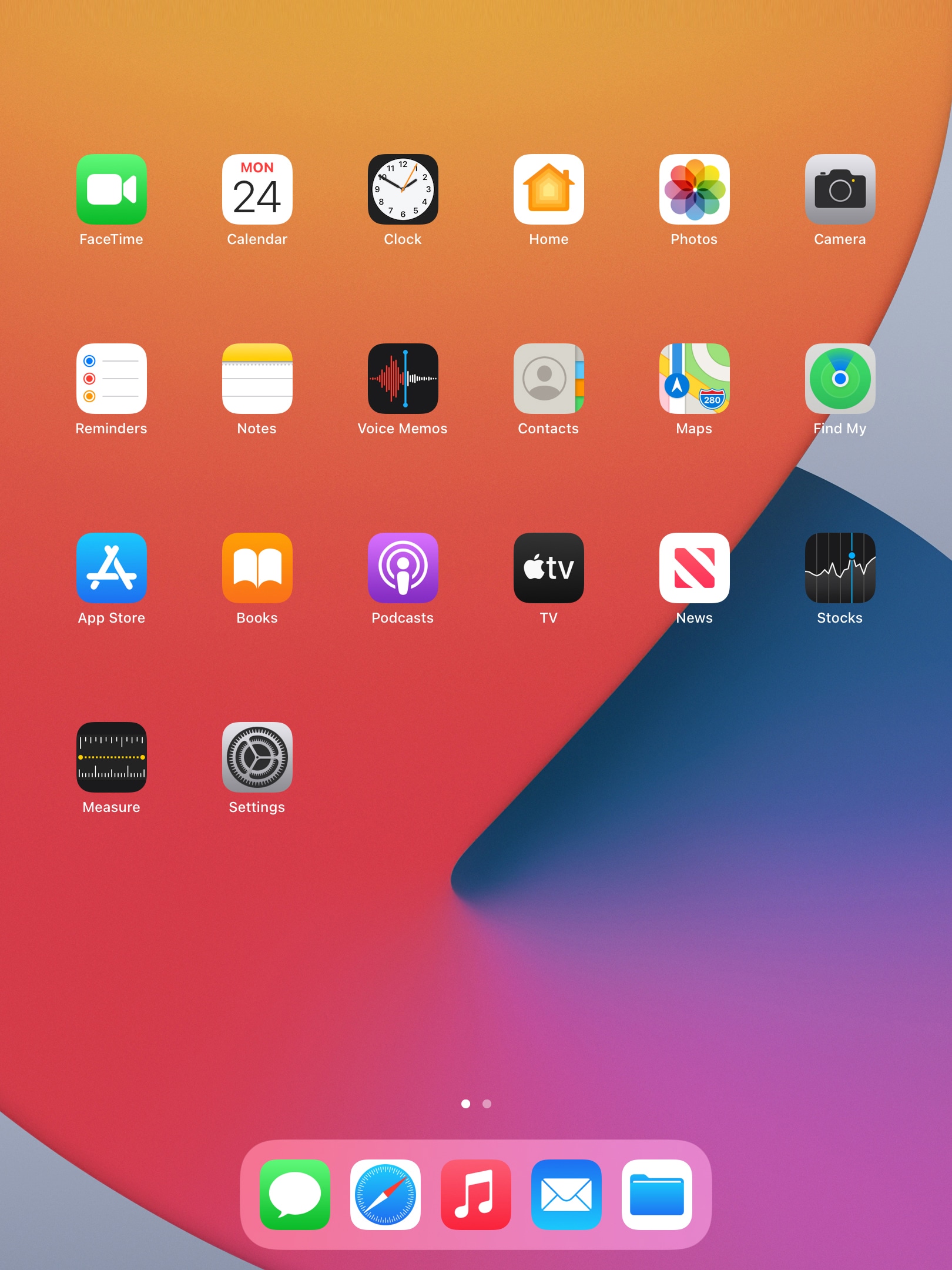 From the Settings app, scroll to and tap Apps.