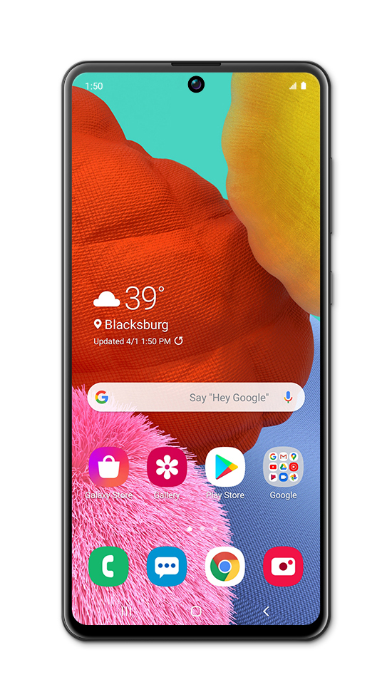 Getting to know the front of your device