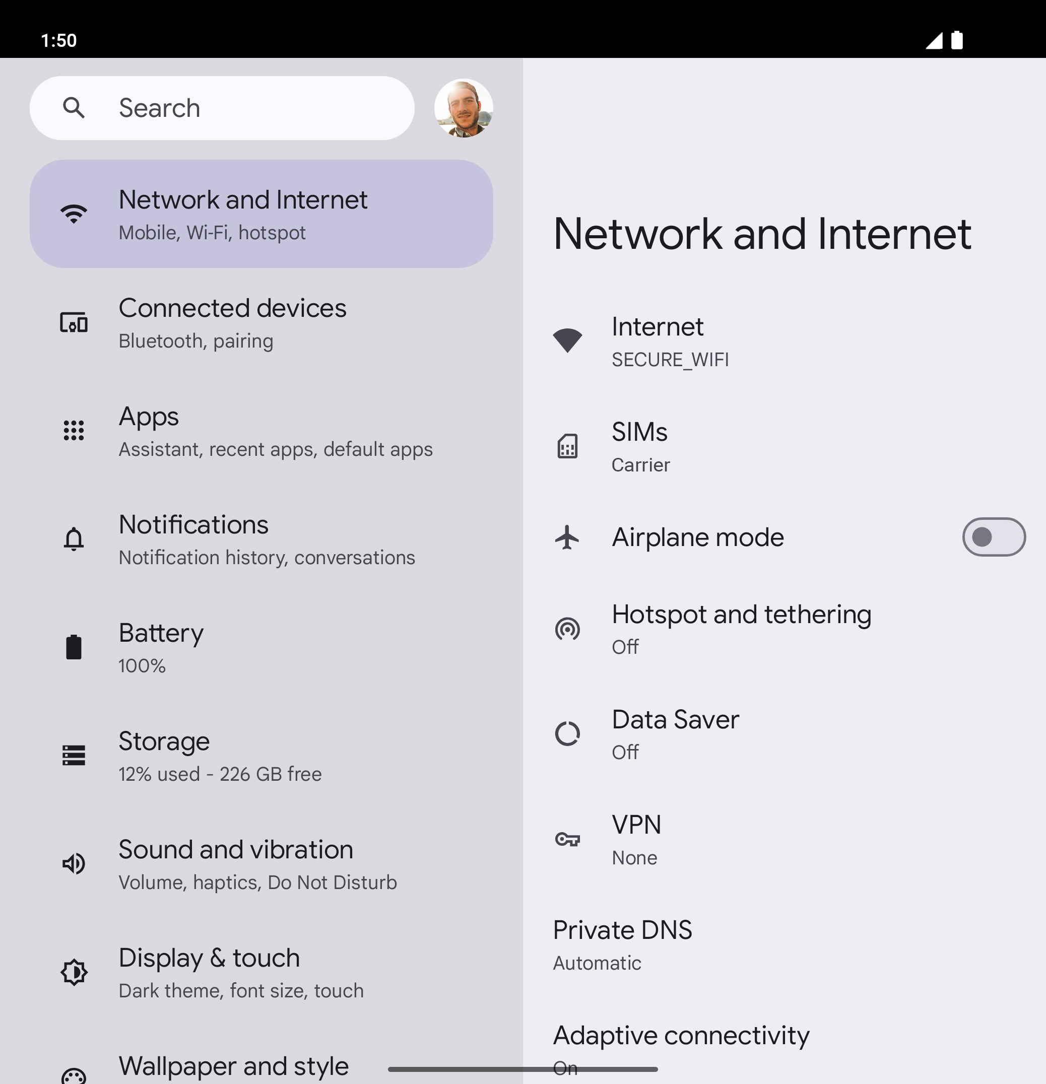 From the Settings app, scroll to and tap Apps.