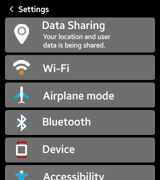 From the Settings app, scroll to and tap Apps.