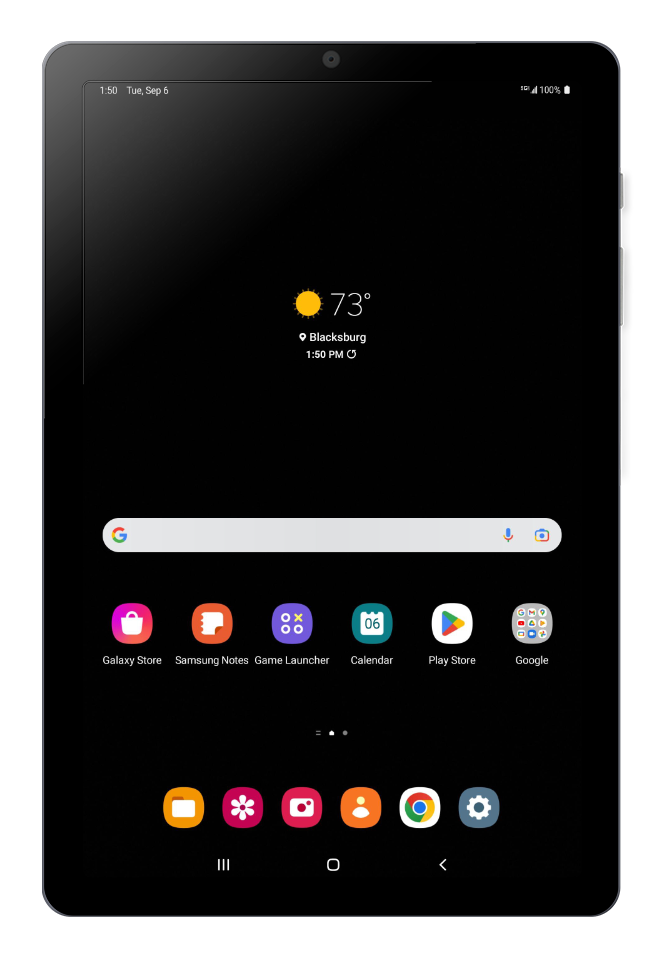 Getting to know the front of your device