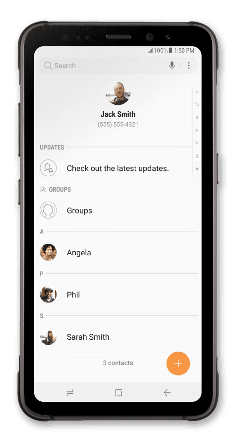 From the Settings app, scroll to and tap Apps.