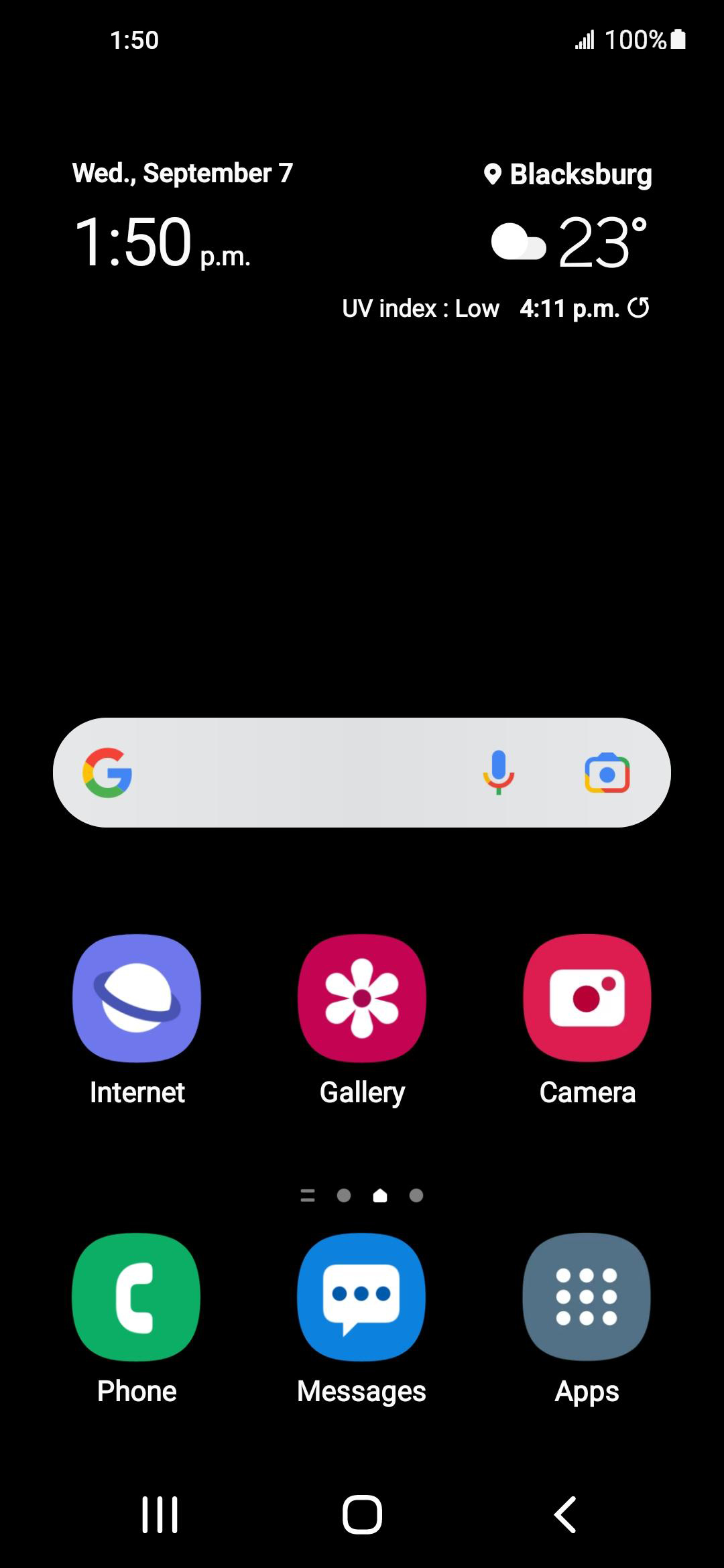 From the Settings app, scroll to and tap Apps.