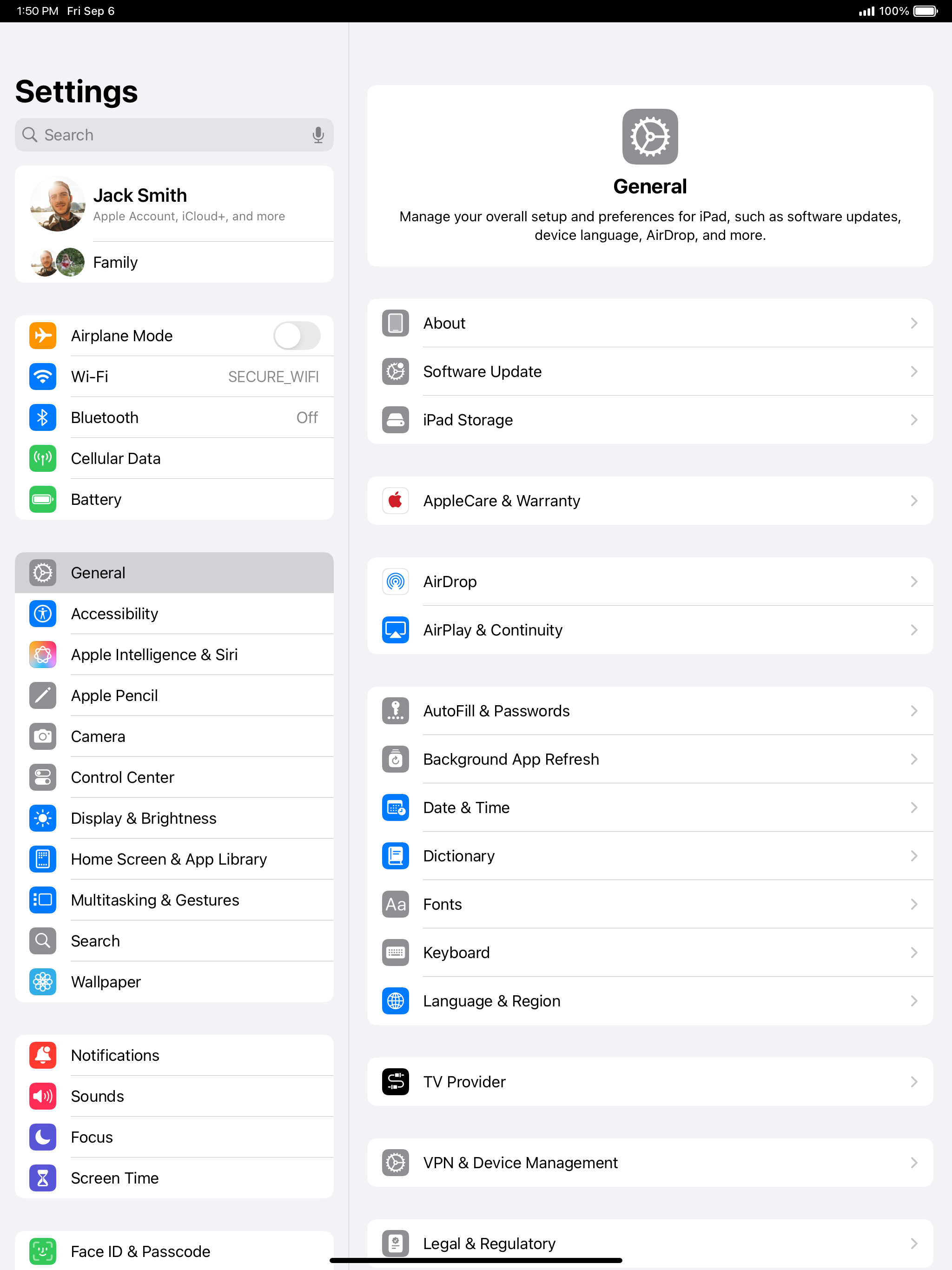 From the Settings app, scroll to and tap Apps.