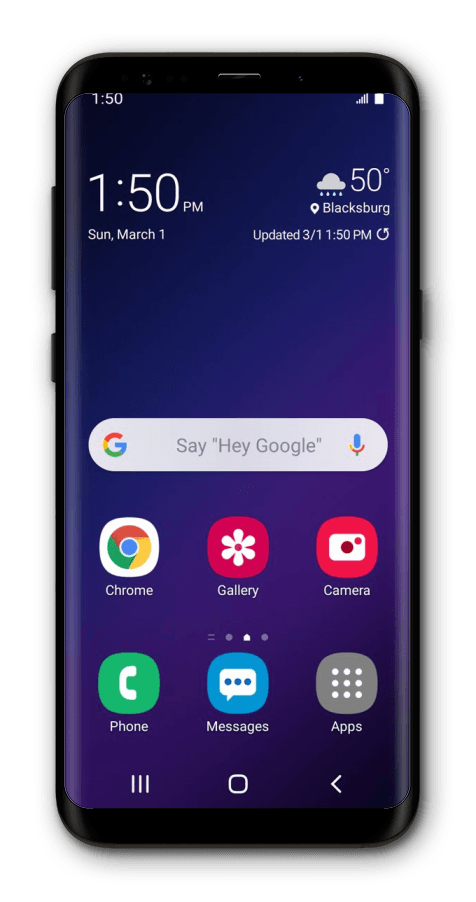 From the Settings app, scroll to and tap Apps.